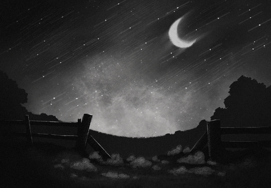 dead of night sky